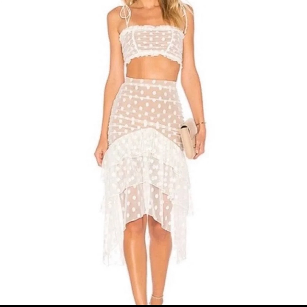 Majorelle white two piece